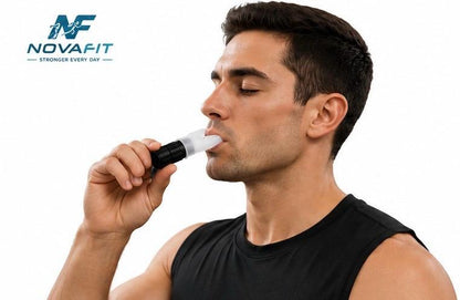 Entrenador de Respiración NOVAFIT® | Dispositivo de Entrenamiento Respiratorio Ajustable