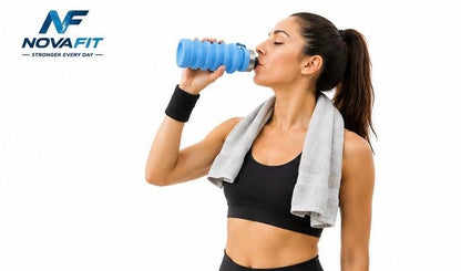 Botella de Agua Plegable NOVAFIT® | Silicona de Grado Alimenticio 500 ml
