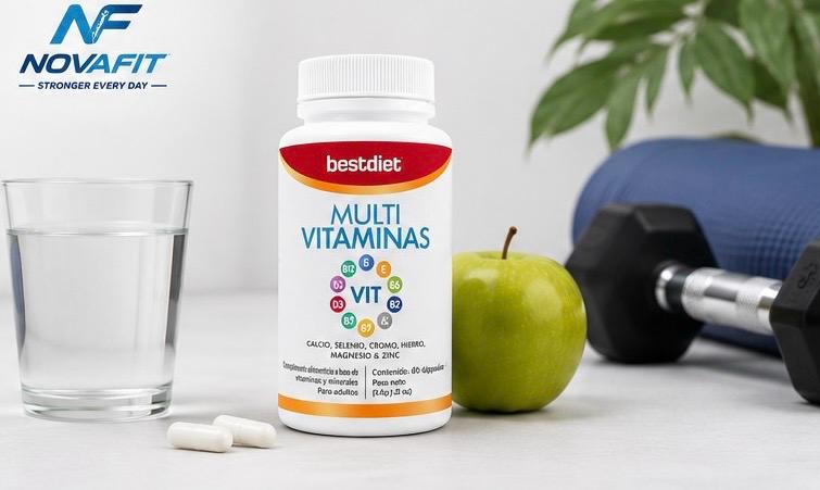 Multivitamínico NOVAFIT® | 60 Cápsulas con Vitaminas y Minerales para Uso Diario