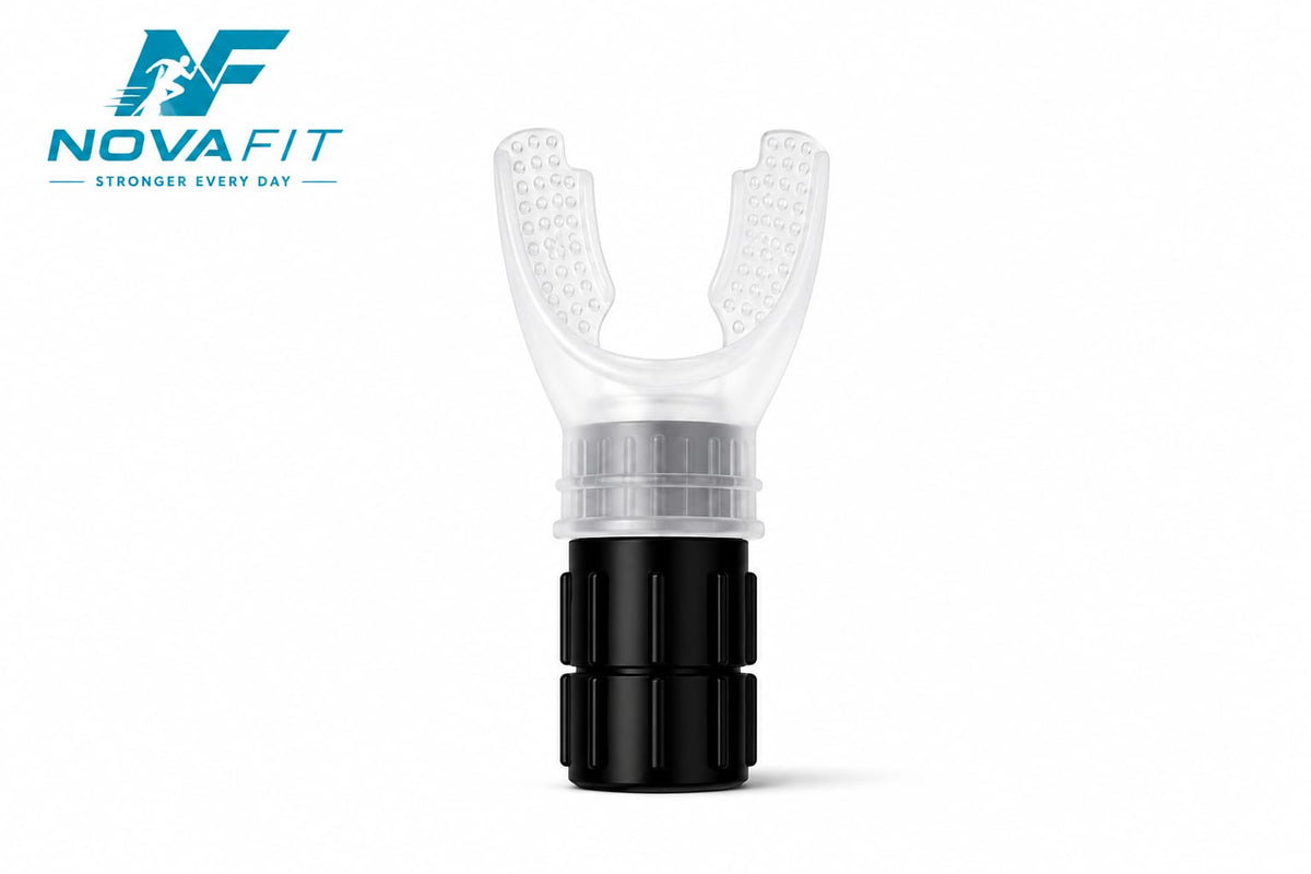 Entrenador de Respiración NOVAFIT® | Dispositivo de Entrenamiento Respiratorio Ajustable