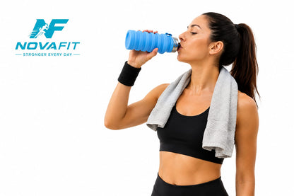 Botella de Agua Plegable NOVAFIT® | Silicona de Grado Alimenticio 500 ml